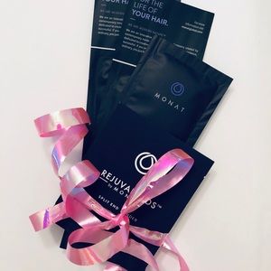 4 samples Monat Shampoo Conditioner NEW